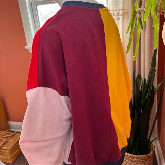 Tommy Hilfiger Colour Block Batwing Sweatshirt Comfy Awesomeness β€οΈπππ - Picture 3 of 9